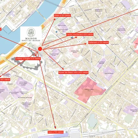 Appartement Maison Bout Du Monde Chateau Hyper Centre *